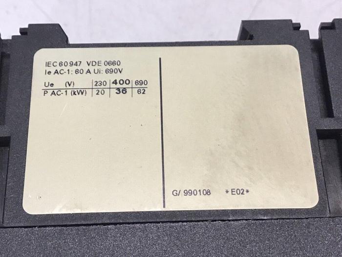 Used SIEMENS Contactor 3RT1336-1AG20 #140744