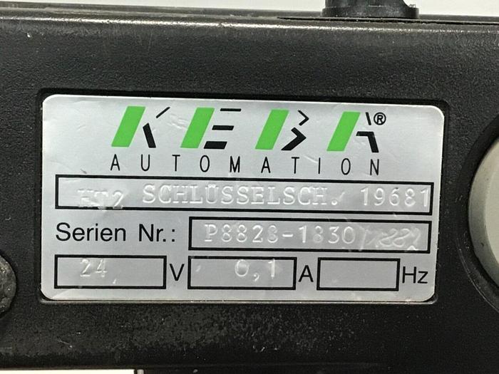 Used KEBA Teach Pendant HT2-SCHLUSSELSCH-19681 Used