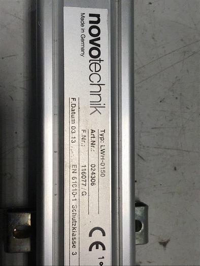 Used NOVOTECHNIK Linear Transducer LWH0150 #137094