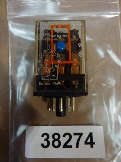 Used OMRON Relay MK3PN-5-S #38274