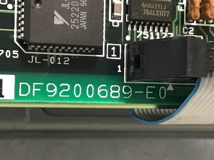 Used YASKAWA ELECTRIC Operator Panel JZNC-MPB02E #131259