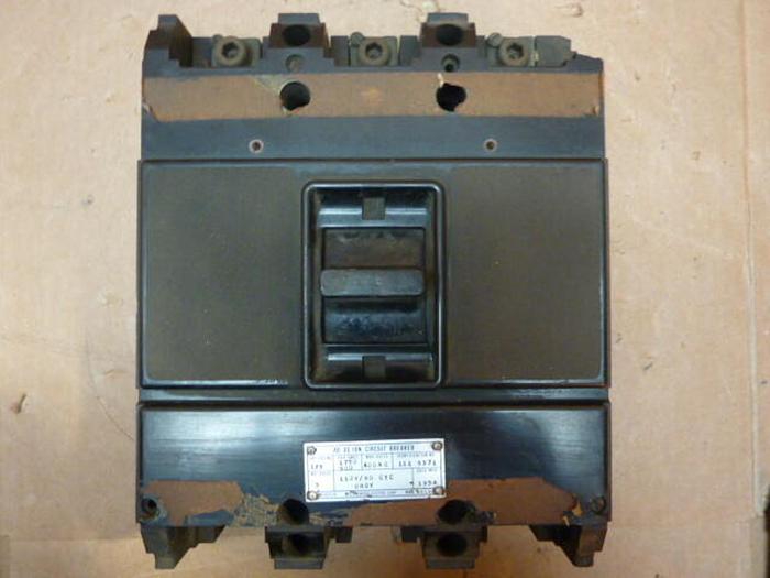 Used WESTINGHOUSE 175 Amp Circuit Breaker 11E 5371 #28395