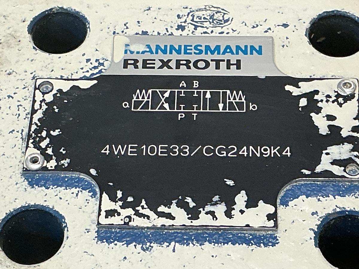 Used REXROTH 4WE10E33/CG24N9K4