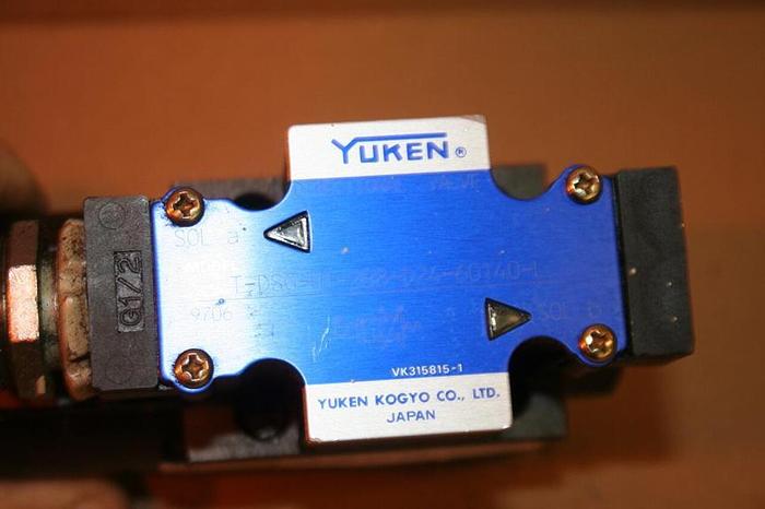 Used YUKEN Directional Valve T-DSG-01-2B8-D24-60140-L #13236