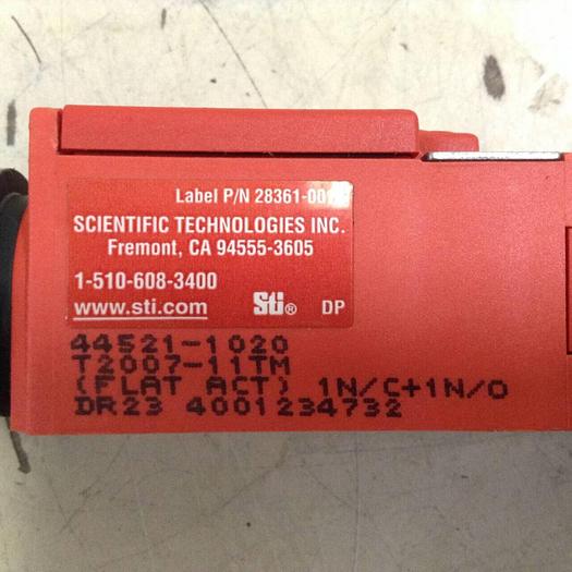 Used STI Safety Switch T2007-11TM #88780