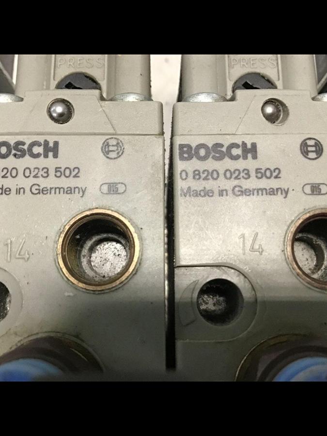Used BOSCH Manifold & Valves 0 820 023 502 / MANIFOLD USED