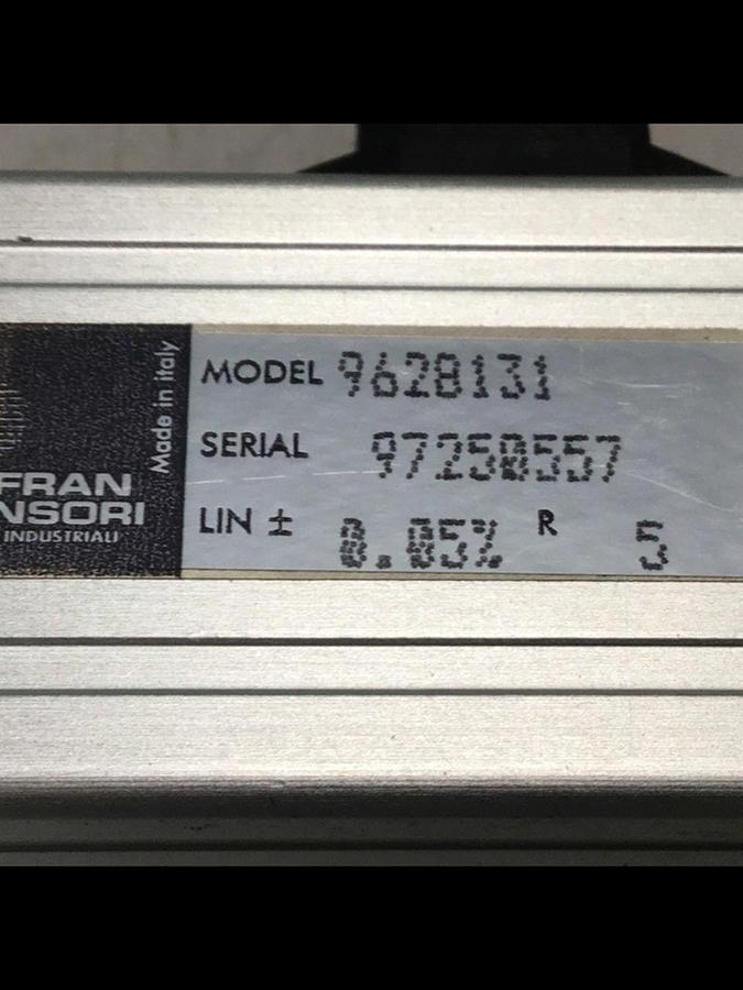 Used GEFRAN Linear Transducer 9628131 Used