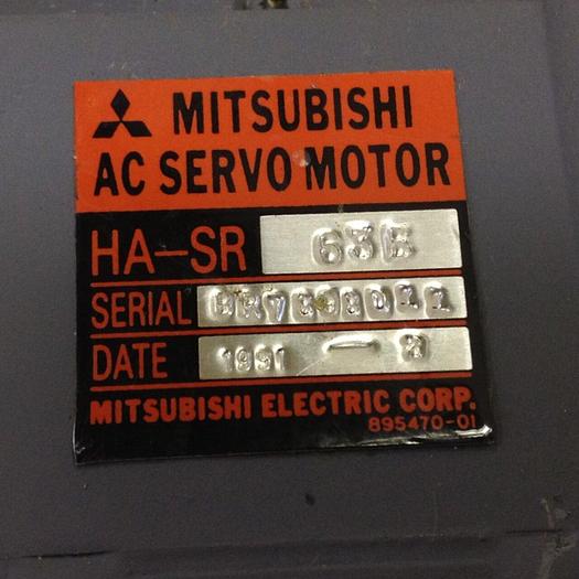 Used MITSUBISHI AC Servo Motor HA-SR63B Used