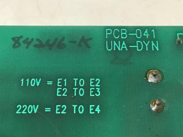 Used UNA-DYN Circuit Board PCB-041 #127517