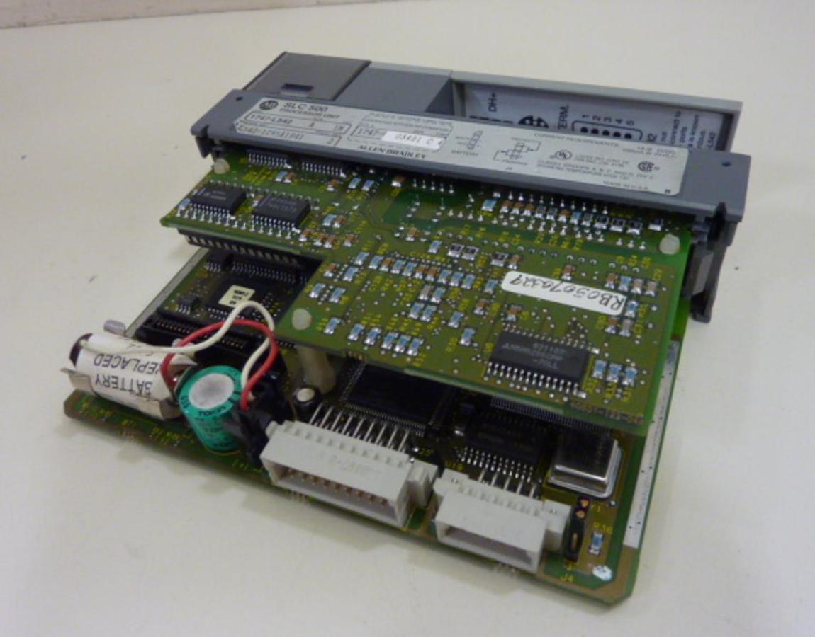 Used ALLEN BRADLEY 5/04 Processor Module 1747-L542 SER A USED