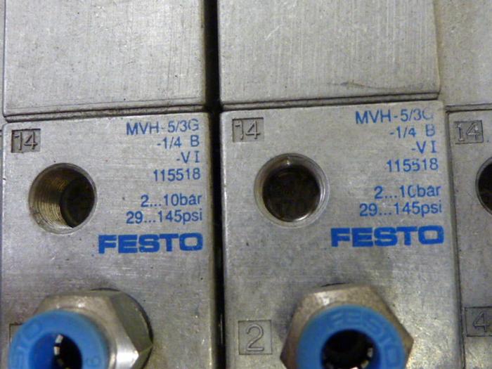 Used FESTO Control Block / Valve Terminal IFB8-02 #52874