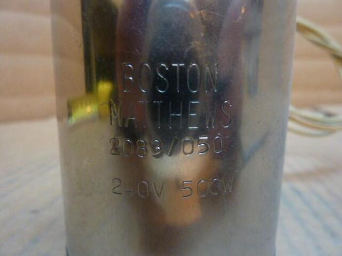 BOSTON MATTHEWS 500 Watt Heater Band 2083/052 #22423