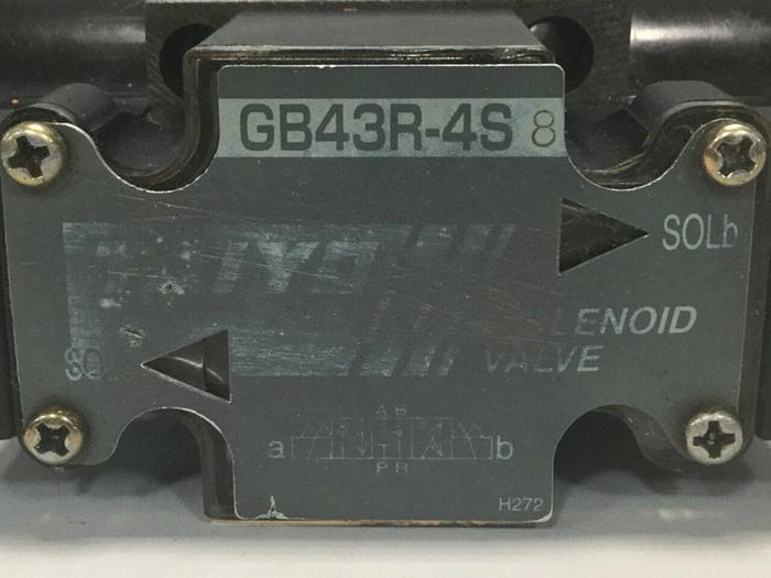 Used TAIYO Valve GB43R-4S #105282