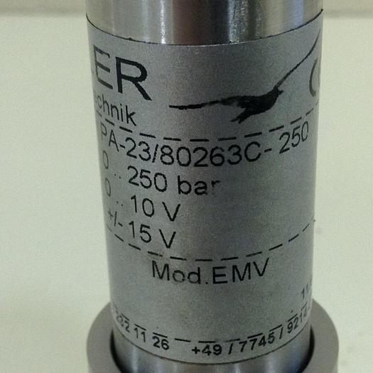 Used KELLER Pressure Transmitter PA-23/80263C-250 #77991