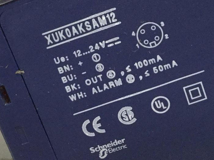Used TELEMECANIQUE Photoelectric Sensor XUK0AKSAM12 #101224