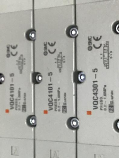 Used SMC Valve w/Manifold VQC4301-5 #117100
