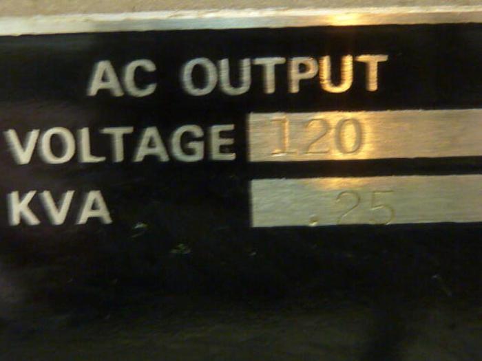 Used DINGMAN Voltage Stabilizer 5DAX-250-8-P #30634