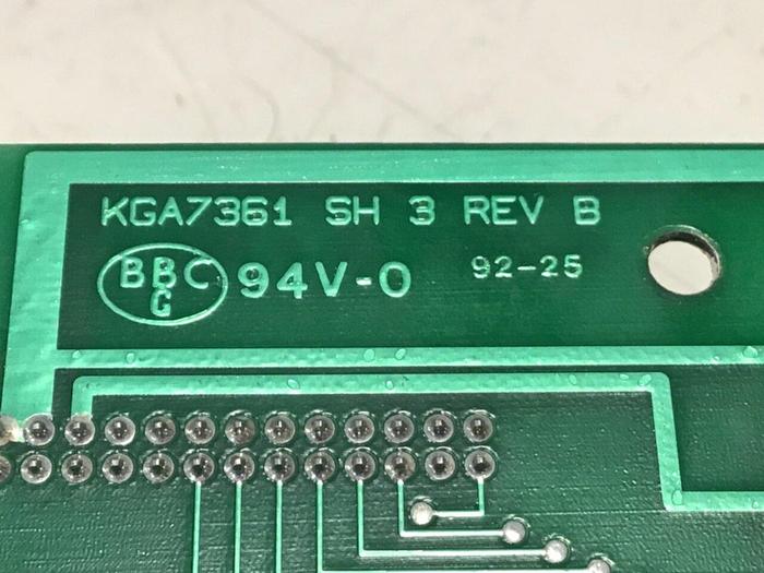 Used FOREMOST MACHINE Wt Processor Circuit Board KBA8924 #126242