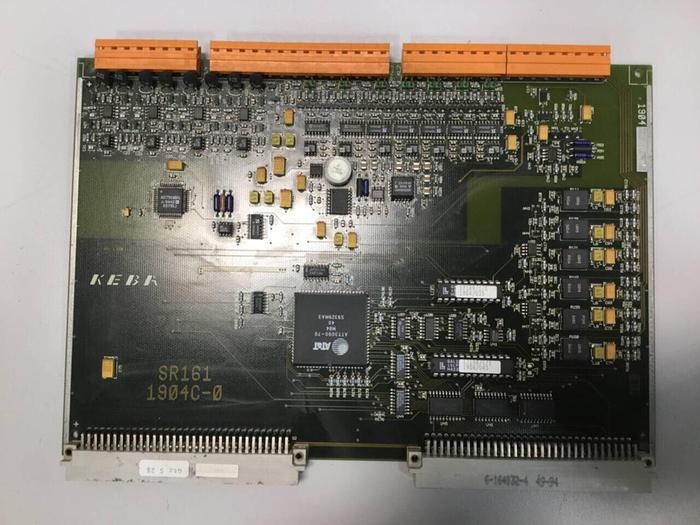 Used KEBA Analog Circuit Board SR 161 1904D-0 #98264