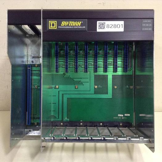 Used SQUARE D 8 Slot Rack 8030 HRK-100 #82801