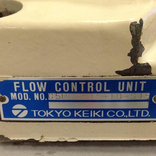 Used TOKYO KEIKI Flow Control Unit C5PG81510S45 #74190
