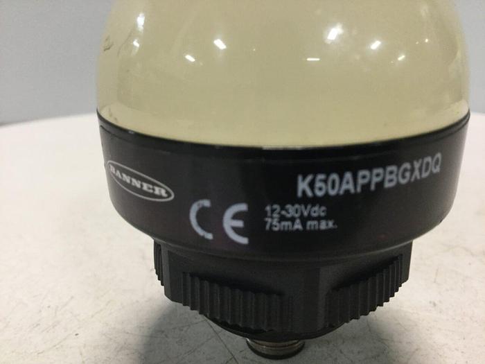 Used BANNER ENGINEERING Touch Sensor K50APPBGXDQ #103118