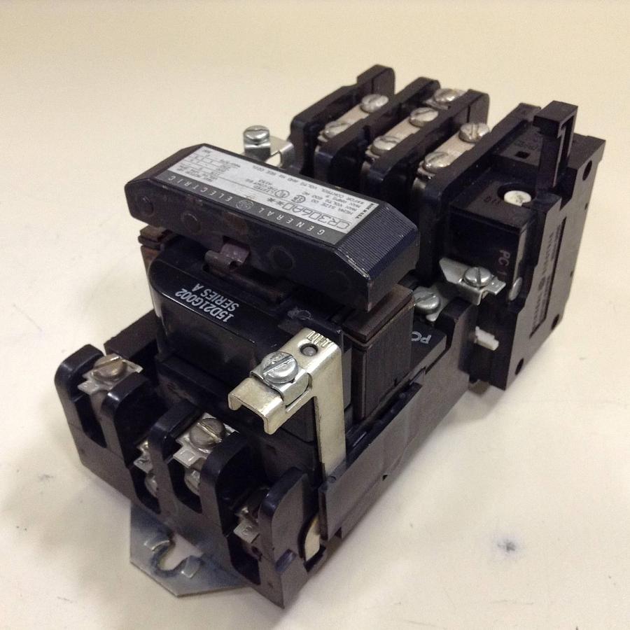 Used GENERAL ELECTRIC (G.E.) Motor Starter Size 00 CR306A0 USED