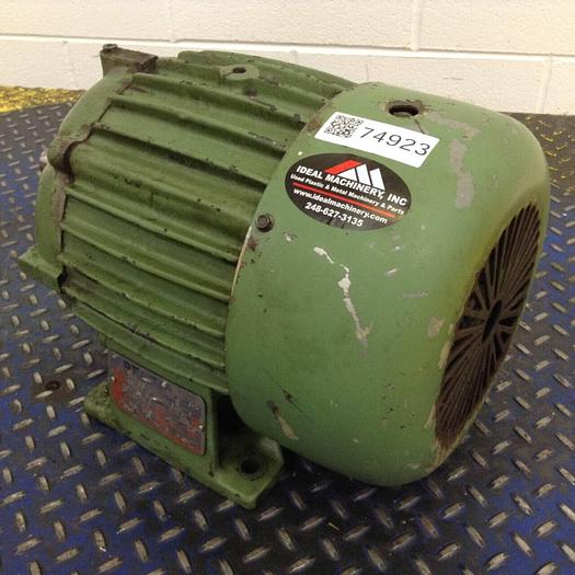 Used DELCO 3 HP AC Motor B6650AIR #74923
