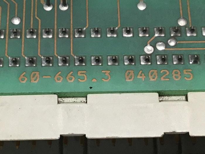 Used KOMAX Circuit Board A828A 60-665.3 #116011