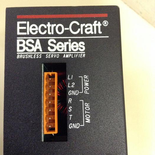 Used ELECTRO CRAFT Brushless Servo Amplifier BSA-15 #74584
