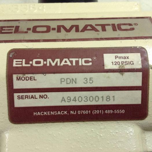 Used EL O MATIC Actuator PDN 35 #88038