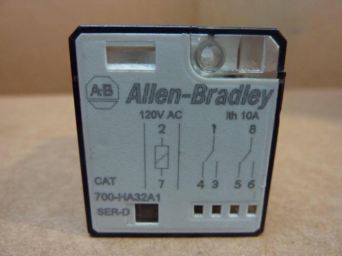 Used ALLEN BRADLEY Relay 700HA32A1 SER D #38288
