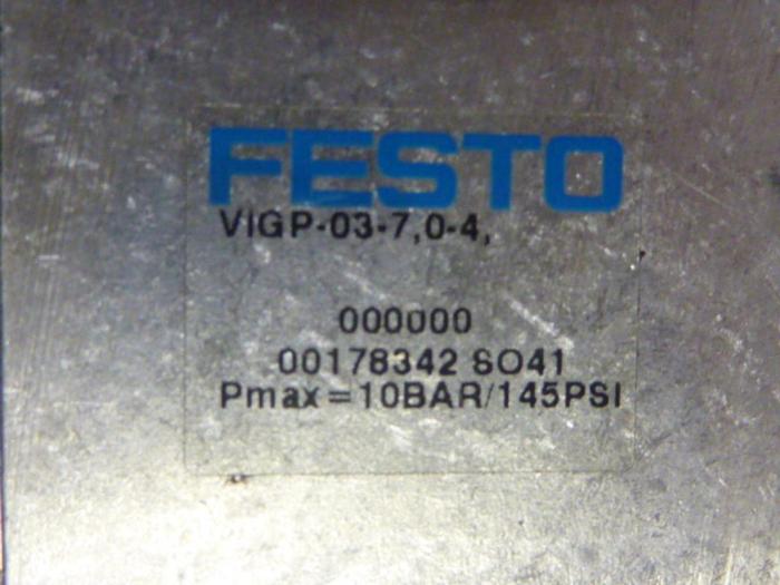 Used FESTO Control Block / Valve Terminal IFB13-03 #61188