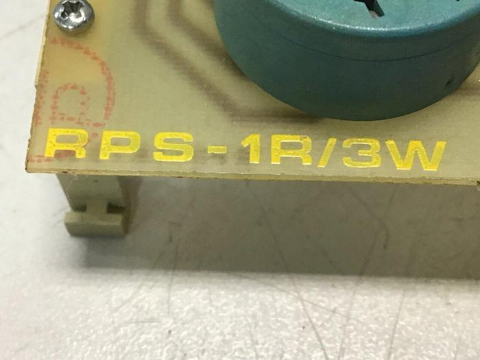 Used LUTZE Relay Base RPS-1R/3W #115787