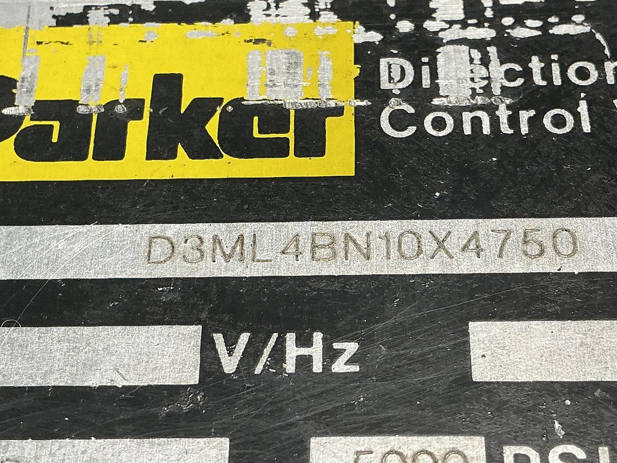 Used PARKER D3ML4BN10X4750