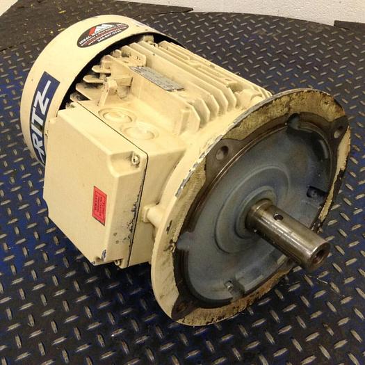 Used RITZ PUMPEN Motor 7AA132M-04 V1 #75140