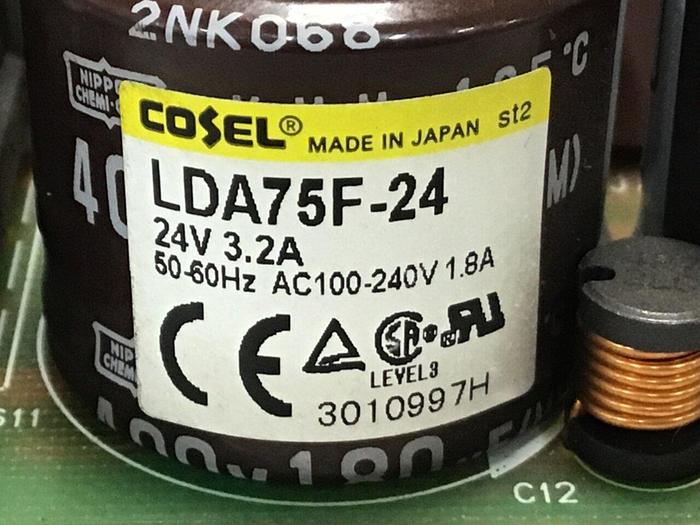 Used COSEL Power Supply LDA75F-24 #133425