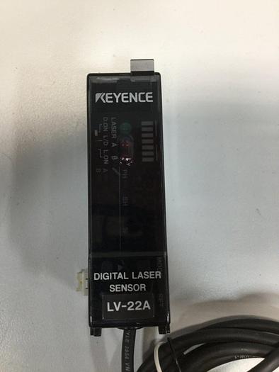 Used KEYENCE CORP Sensor LV-22A #103566