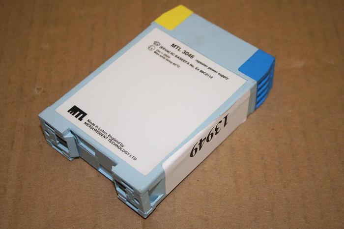 Used MEASUREMENT TECHNOLOGY LTD Repeater Power Supply MTL 3046 #13949