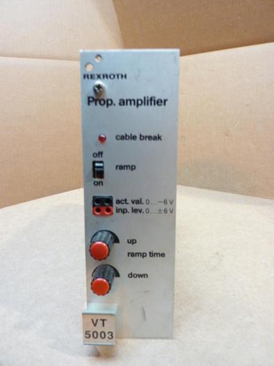 Used REXROTH Amplifier Card VT5003 S32 R1 #40744