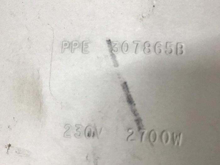 Used PPE 2700 Watt Heater Band 307865B #142822