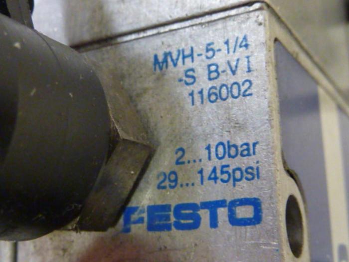 Used FESTO Control Block / Valve Terminal IFB8-02 #52851