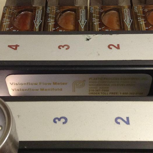 Used PPE Visionflow Meter / Manifold FLOWMETER941 #78946