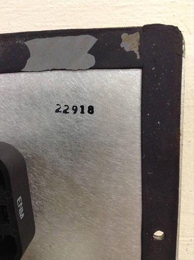 Used VAN DORN Keypad Panel Operator Input Station VD CONTROL 150-RS-8F-W #75294