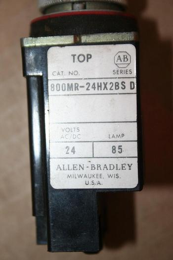 Used ALLEN BRADLEY Selector Switch 800MR-24HX2BS Used