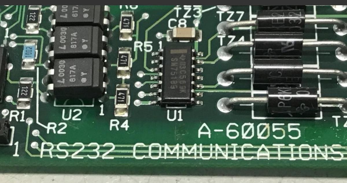 Used BARBER COLMAN Communication Daughter Board A-60055 USED