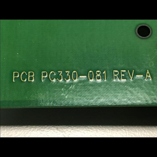 Used VAN DORN Communication Board PC330-081 330-081 Used