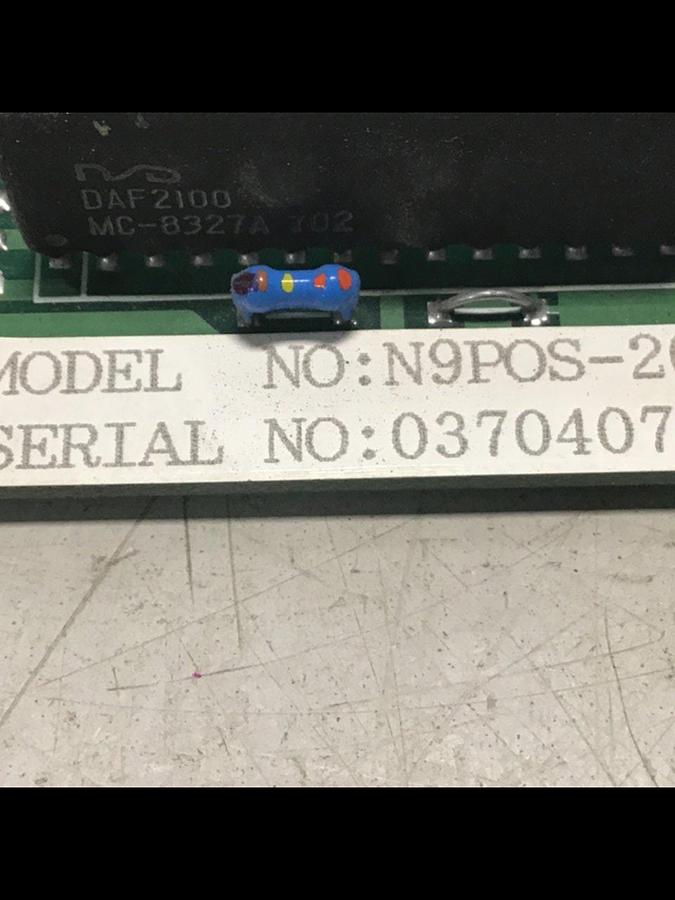 Used NISSEI Circuit Board N9POS-20 Used