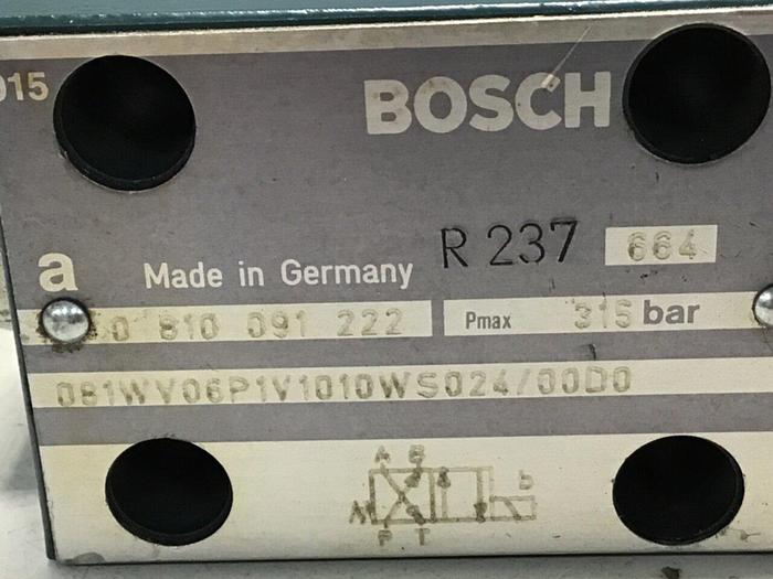 Used BOSCH Directional Control Valve 0 810 091 222 USED