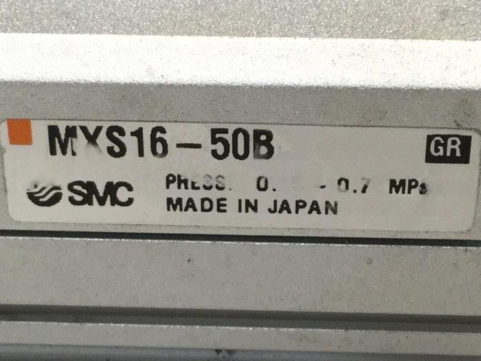 Used SMC Cylinder Slide Table MXS16-50B #108022